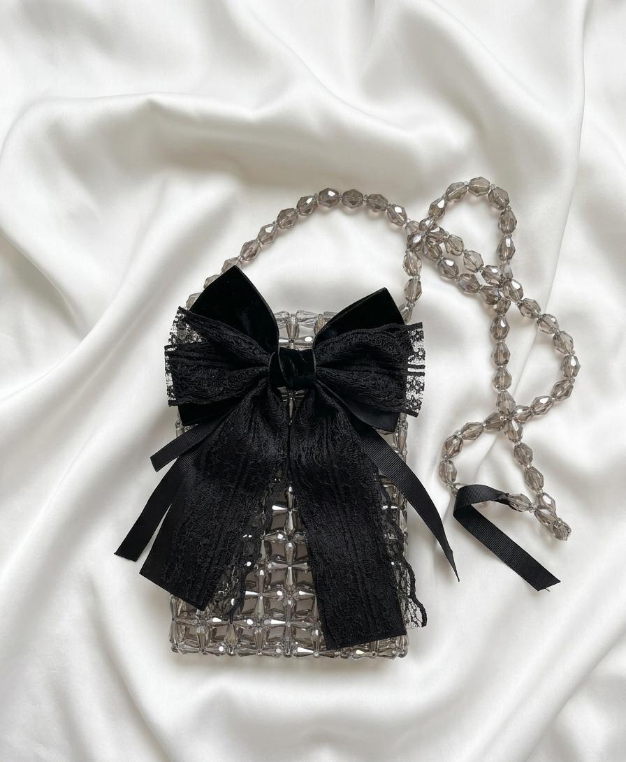 Luxury Beaded Handbag